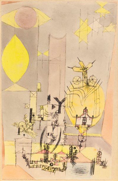 Amerikanisch Japanisch von Paul Klee