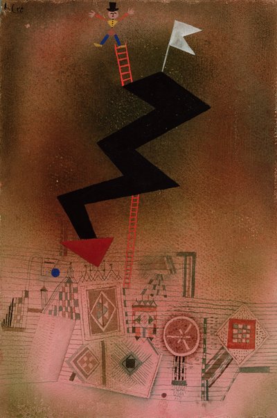 Gefangener Blitz von Paul Klee