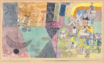 Asiatische Gaukler von Paul Klee