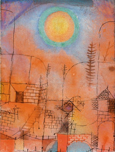 Bau, 1919 von Paul Klee