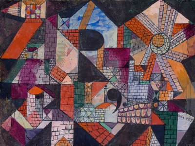 Stadt R von Paul Klee