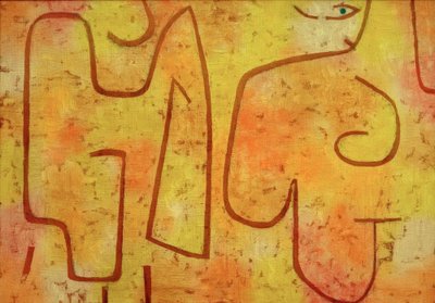 Dame und Mode von Paul Klee