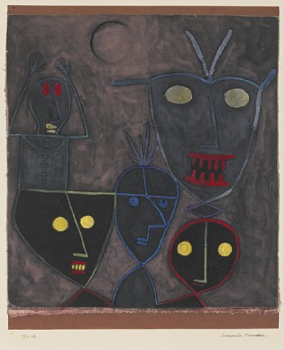Dämonische Puppen, 1929 von Paul Klee