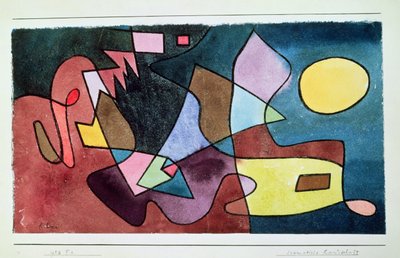 Dramatische Landschaft von Paul Klee