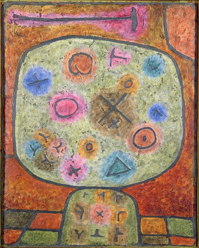 Blumen im Stein von Paul Klee