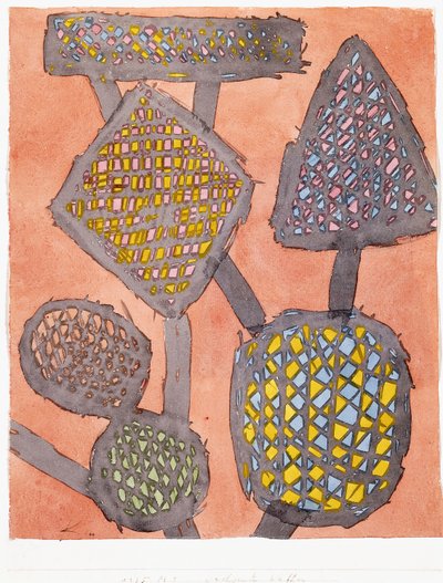 Wachsende Waffen von Paul Klee