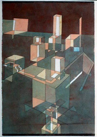 Italienische Stadt von Paul Klee