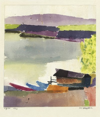 Kleiner Hafen. 1914 von Paul Klee