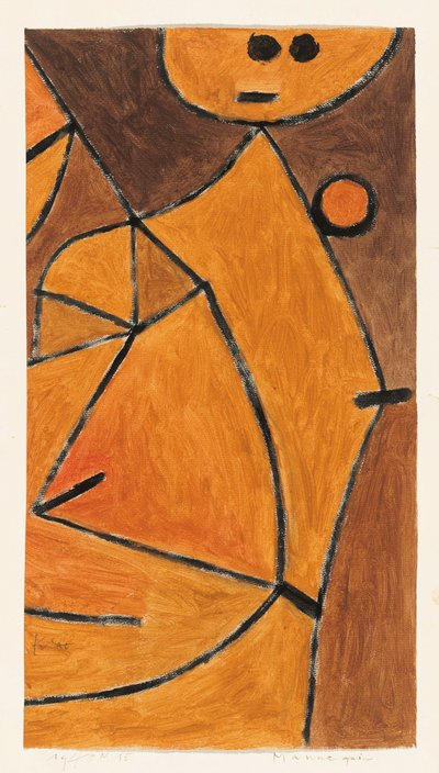 Mannequin, 1940 von Paul Klee