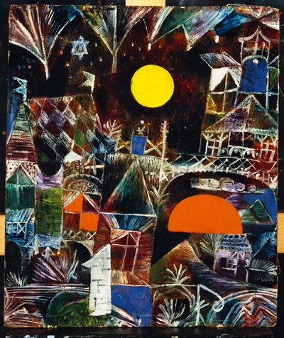 Mondaufgang - Sonnenuntergang von Paul Klee