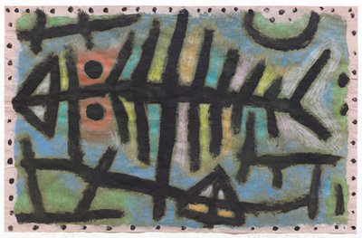 Schlamm Assel Fisch von Paul Klee