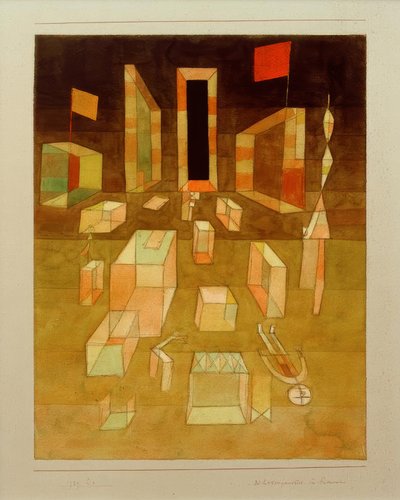 Nichtkomponiertes im Raum von Paul Klee