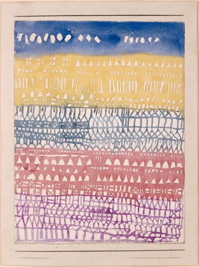 Altstadtübersicht von Paul Klee