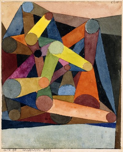 Offener Berg von Paul Klee