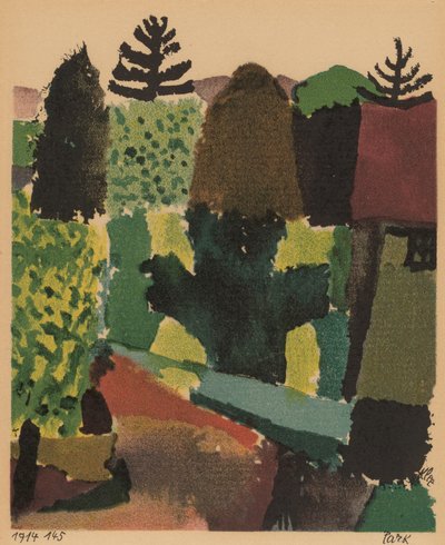 Park, 1920 von Paul Klee