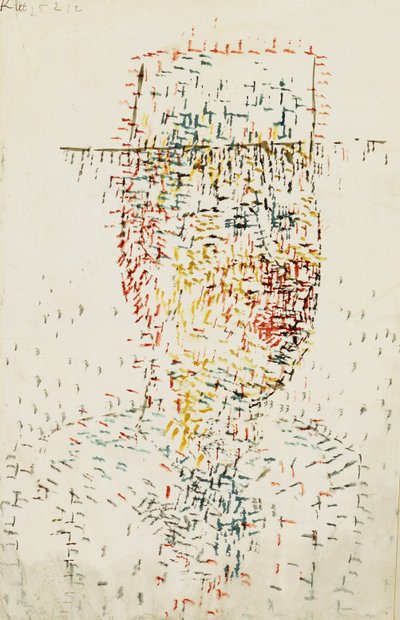 Porträt eines jungen Mannes von Paul Klee