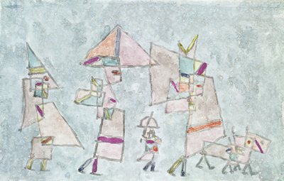 Promenade im Orient von Paul Klee