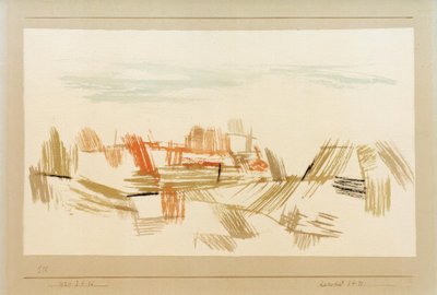 Reisebild 3. H. 25 von Paul Klee