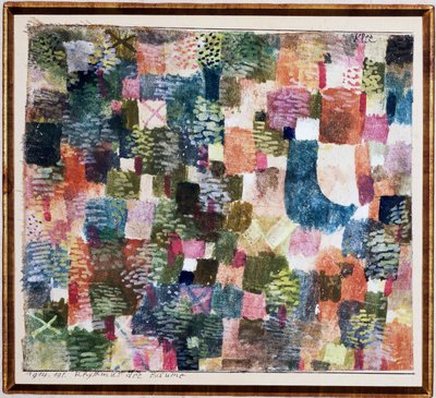 Rhythmus der Bäume von Paul Klee