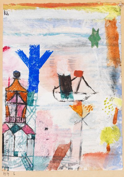 Kleiner Dampfer von Paul Klee
