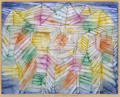 Theater-Berg-Konstruktion von Paul Klee