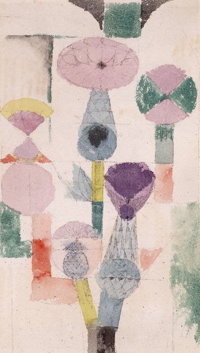 Distelblüte von Paul Klee