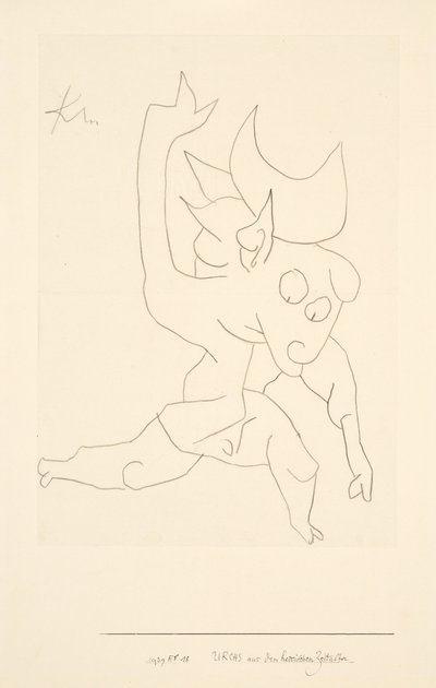 Urchs aus dem heroischen Zeitalter, 1939 von Paul Klee