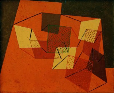 Verspannte Flächen von Paul Klee