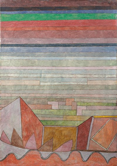 Blick ins fruchtbare Land von Paul Klee