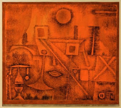 Landschaftlich-physiognomisch von Paul Klee
