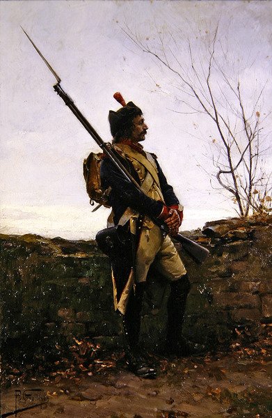 Der Wächter von Paul Louis Narcisse Grolleron