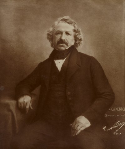 Porträt von Daguerre von Paul Nadar