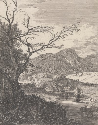 Capriccio mit Edinburgh Castle und Arthur