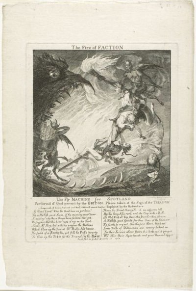 Das Feuer der Fraktion von Paul Sandby