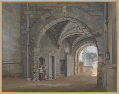 Das Queen Elizabeth Tor von Paul Sandby