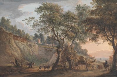 Blick auf Charlton, Kent von Paul Sandby