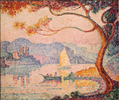Antibes, Petit Port de Bacon, 1917 von Paul Signac
