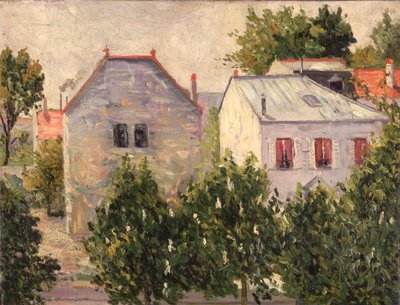 Garten in Asnieres von Paul Signac