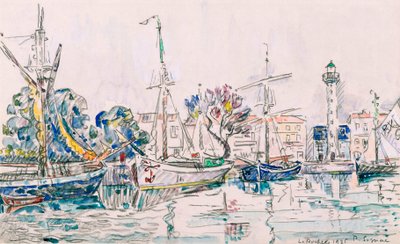 La Rochelle, 1925 von Paul Signac