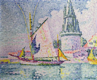 La Rochelle, der Quartiermeisterturm von Paul Signac