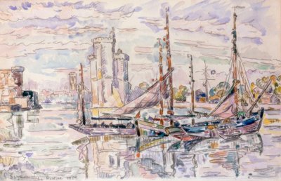 Der Hafen von La Rochelle von Paul Signac