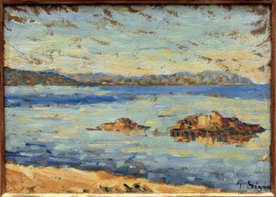 Saint-Tropez, ruhig von Paul Signac