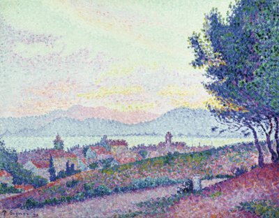 Saint Tropez – Pinienwald von Paul Signac