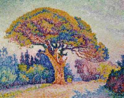 Pinie von Bertaud von Paul Signac