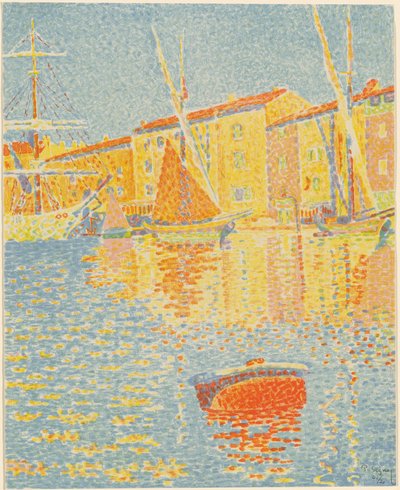 Die Boje (La bouée) von Paul Signac