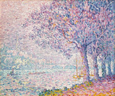 Die Seine bei St. Cloud, 1903 von Paul Signac