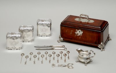 Teegeschirr, ca. 1735 von Paul de Lamerie
