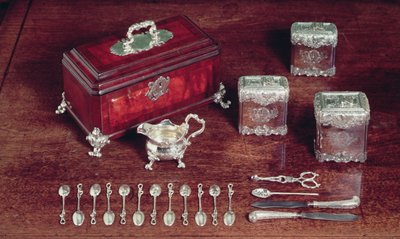 Teegeschirr, ca. 1735 von Paul de Lamerie