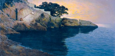 Die Küste vor Dubrovnik von Paul von Spaun