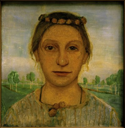 Bildnis der Schwester Herma von Paula Modersohn Becker